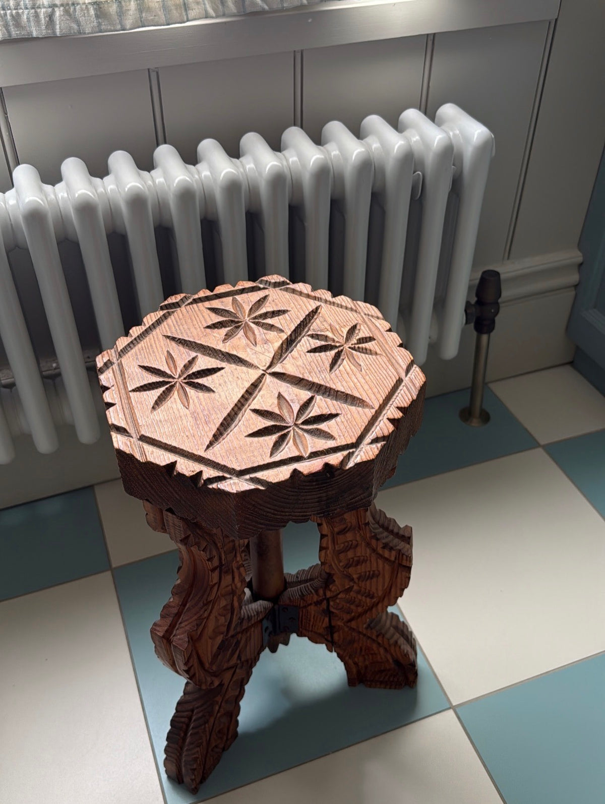 Folk Art Stool