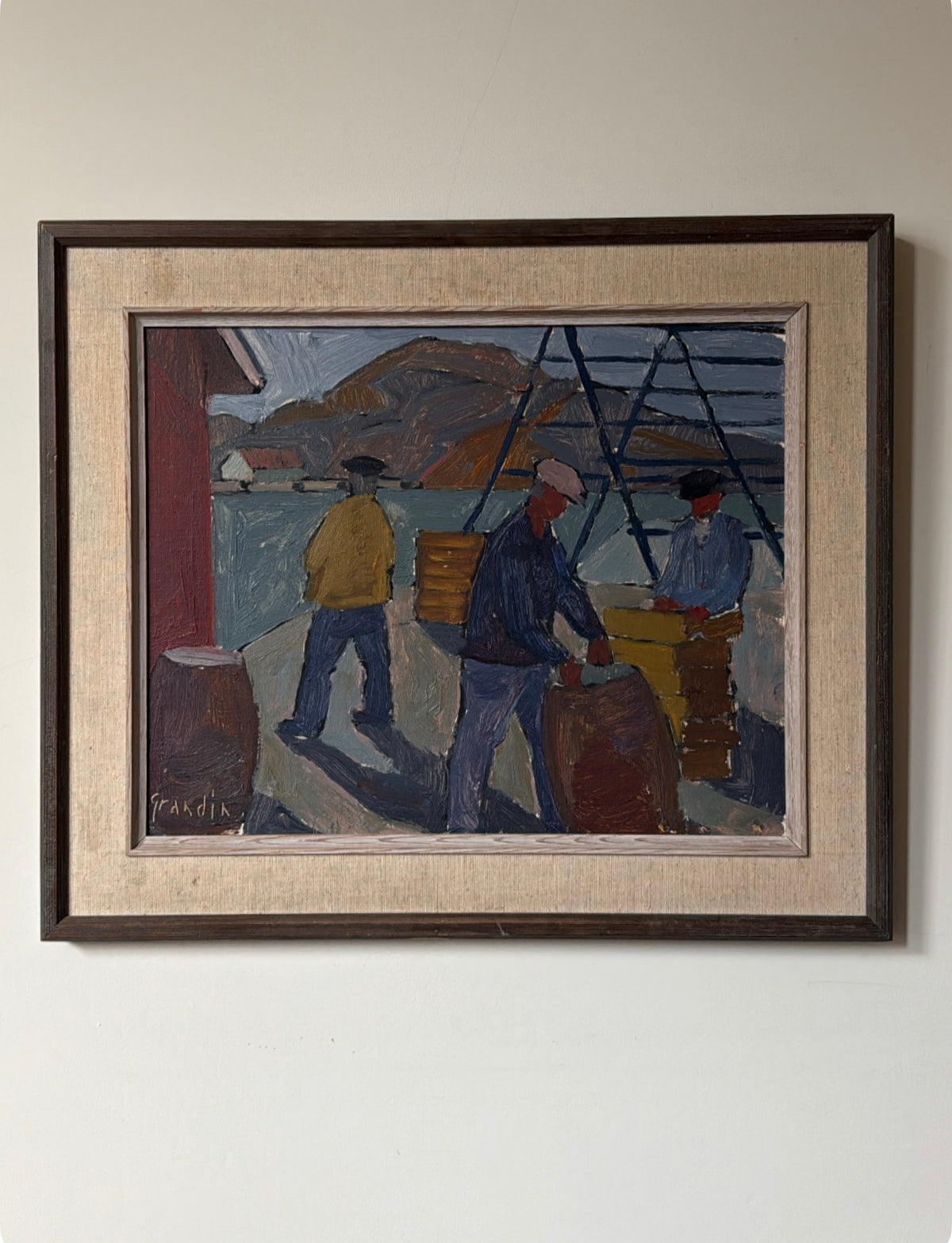Fisherman Painting