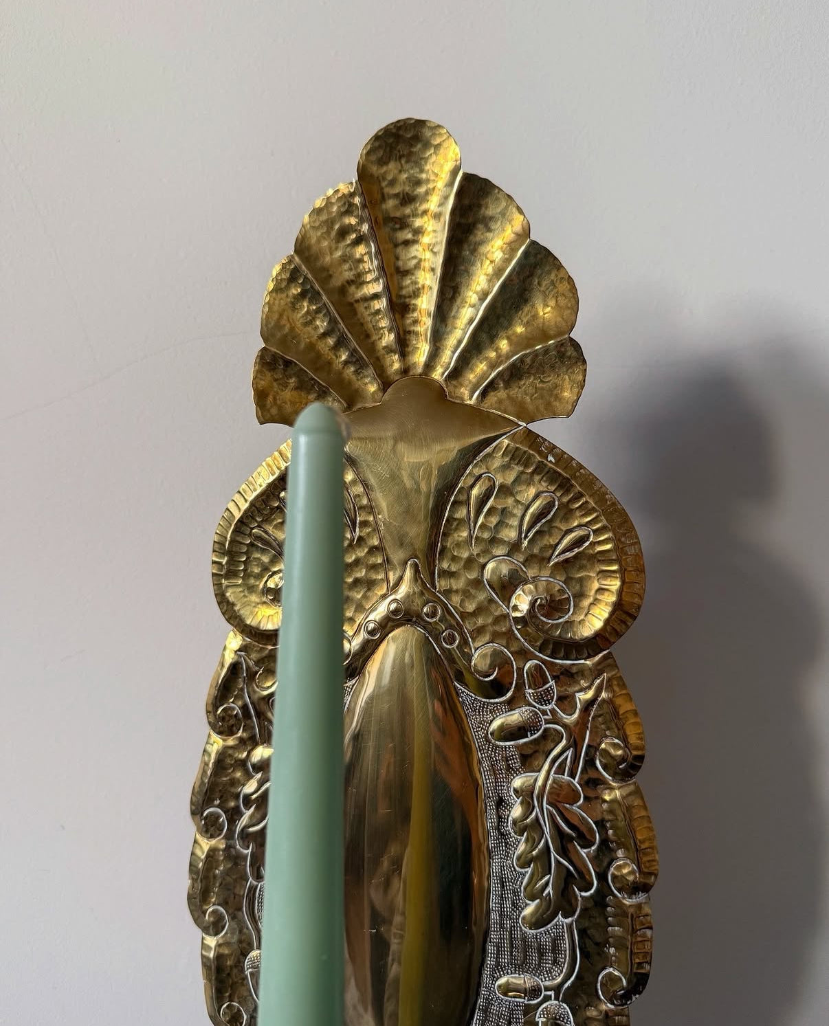Swedish Brass Sconces